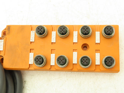 Lumberg ASBV 8 5-242/5 M Ethernet Switch I/O 8-Port Actuator Cable Lot of 2