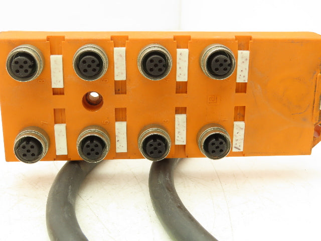 Lumberg ASBV 8 5-242/5 M Ethernet Switch I/O 8-Port Actuator Cable Lot of 2