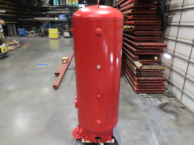Brunner Vertical Compressed Air Receiver Tank 550 Gallon 165 PSI 38"x 132"