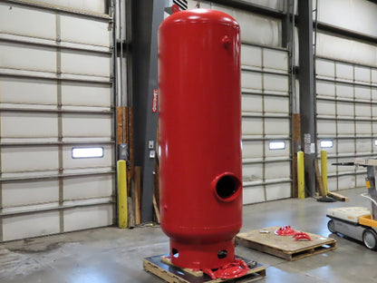 Brunner Vertical Compressed Air Receiver Tank 550 Gallon 165 PSI 38"x 132"