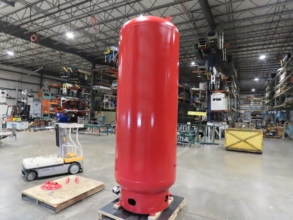 Brunner Vertical Compressed Air Receiver Tank 550 Gallon 165 PSI 38"x 132"