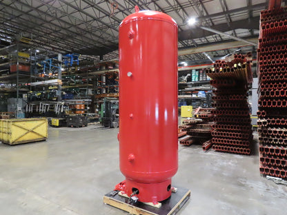 Brunner Vertical Compressed Air Receiver Tank 550 Gallon 165 PSI 38"x 132"