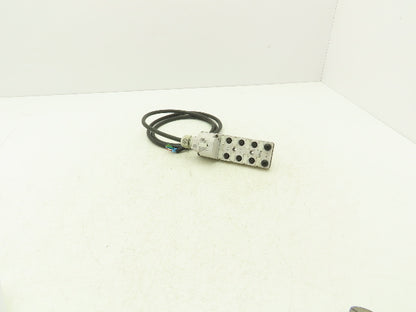 Automation Direct ZP-JBH84-2P-5 ZIP Junction Block 8 Ports 5 Pin M12 Sockets