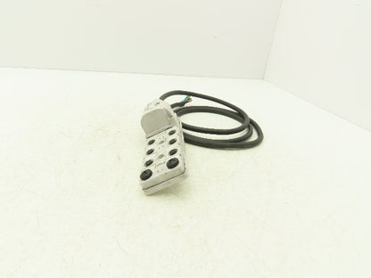 Automation Direct ZP-JBH84-2P-5 ZIP Junction Block 8 Ports 5 Pin M12 Sockets