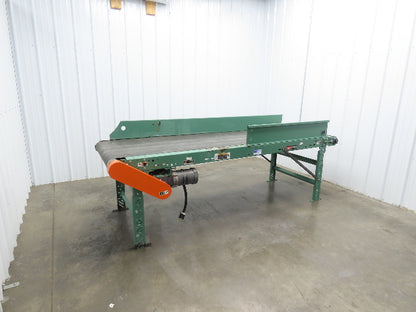 Roach 34"x 9' Slider Bed Conveyor 29" Belt .5Hp 230/460V 3PH End Drive 55fpm
