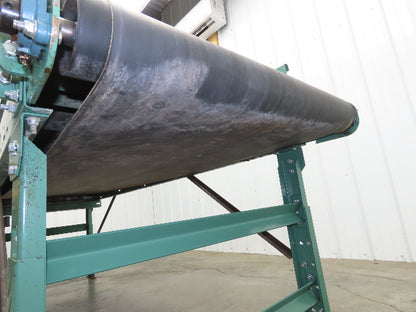 Roach 34"x 9' Slider Bed Conveyor 29" Belt .5Hp 230/460V 3PH End Drive 55fpm