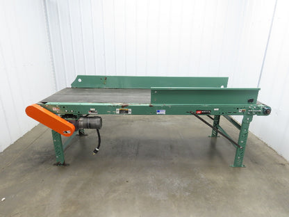 Roach 34"x 9' Slider Bed Conveyor 29" Belt .5Hp 230/460V 3PH End Drive 55fpm