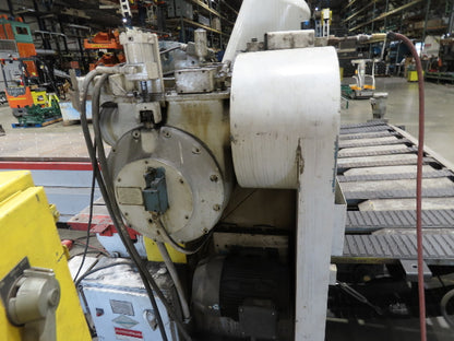 Cincinnati Sheet Metal Shear 1/4"x 10' AccuCut Feed Table PMI Shearmate Outfeed