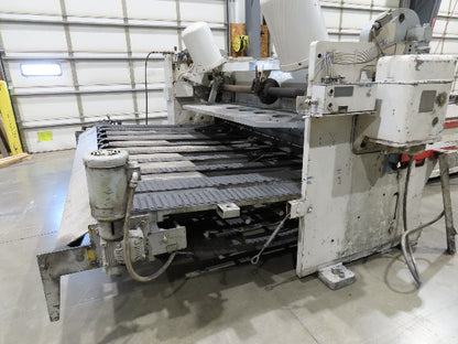 Cincinnati Sheet Metal Shear 1/4"x 10' AccuCut Feed Table PMI Shearmate Outfeed