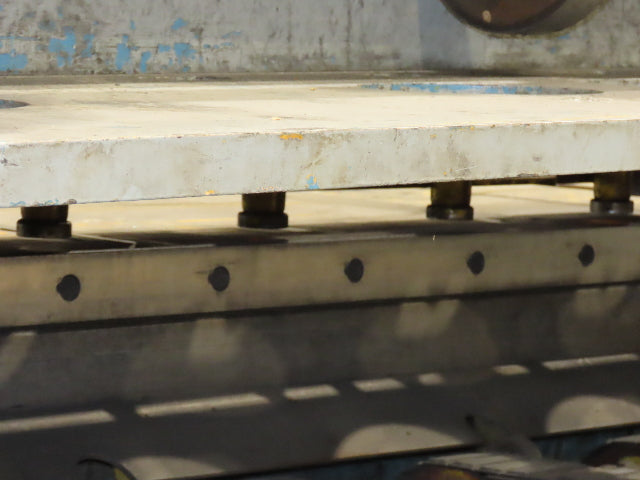 Cincinnati Sheet Metal Shear 1/4"x 10' AccuCut Feed Table PMI Shearmate Outfeed