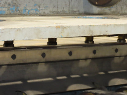 Cincinnati Sheet Metal Shear 1/4"x 10' AccuCut Feed Table PMI Shearmate Outfeed