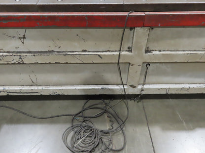 Cincinnati Sheet Metal Shear 1/4"x 10' AccuCut Feed Table PMI Shearmate Outfeed