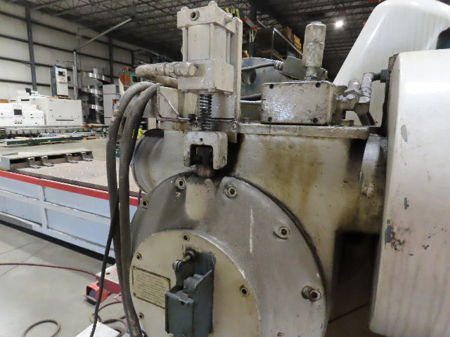 Cincinnati Sheet Metal Shear 1/4"x 10' AccuCut Feed Table PMI Shearmate Outfeed