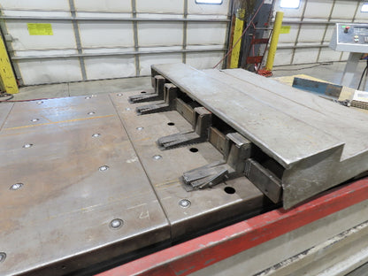 Cincinnati Sheet Metal Shear 1/4"x 10' AccuCut Feed Table PMI Shearmate Outfeed