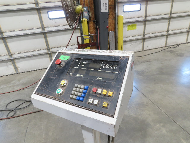 Cincinnati Sheet Metal Shear 1/4"x 10' AccuCut Feed Table PMI Shearmate Outfeed