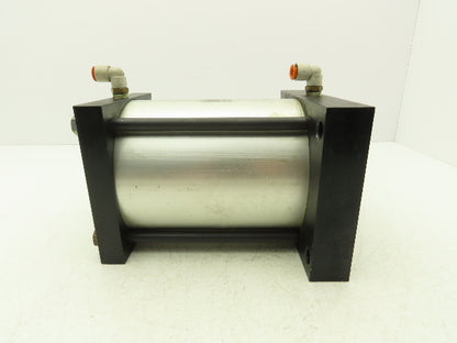 Rockford Air Devices 6x6 Pneumatic Air Cylinder 6"Bore 6"Stroke Flange Mount