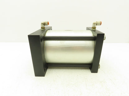 Rockford Air Devices 6x6 Pneumatic Air Cylinder 6"Bore 6"Stroke Flange Mount