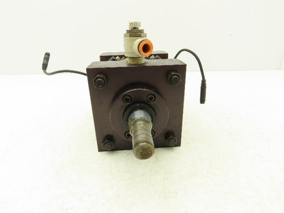 Bimba TRD 39451 4x1" Double Rod Pneumatic Air Cylinder 4"Bore 1"Stroke 250psi