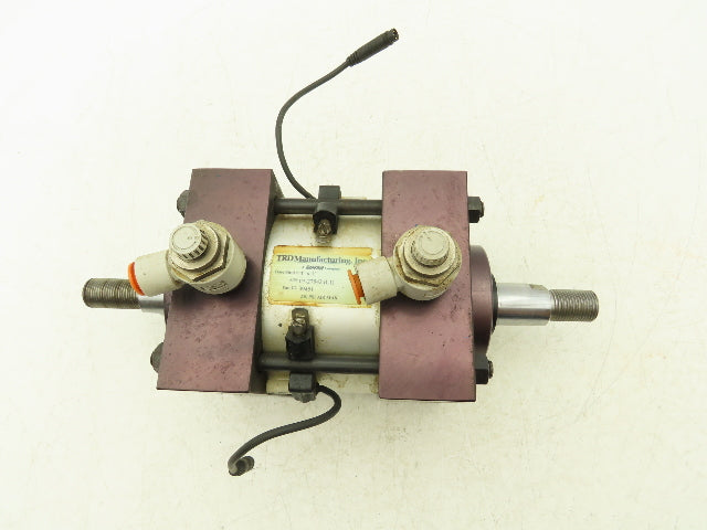 Bimba TRD 39451 4x1" Double Rod Pneumatic Air Cylinder 4"Bore 1"Stroke 250psi