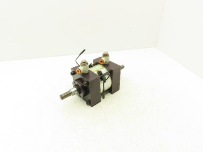 Bimba TRD 39451 4x1" Double Rod Pneumatic Air Cylinder 4"Bore 1"Stroke 250psi