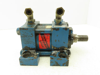 Ortman Fluid 3THJ Hydraulic Cylinder 3.25" Bore 1/2" Stroke 3000psi Foot Mount