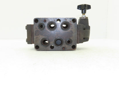 Vickers F3DGX062FL60 Hydraulic Reducing Valve Stack System 2000PSI