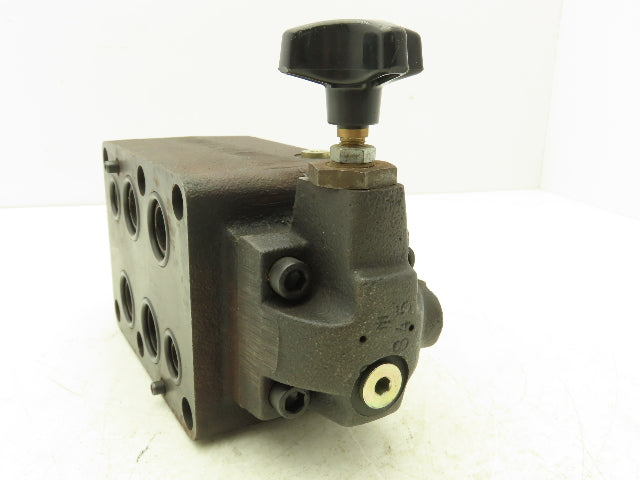 Vickers F3DGX062FL60 Hydraulic Reducing Valve Stack System 2000PSI
