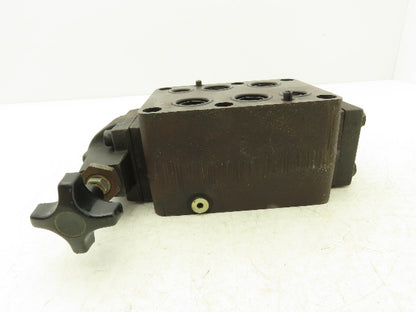 Vickers F3DGX062FL60 Hydraulic Reducing Valve Stack System 2000PSI