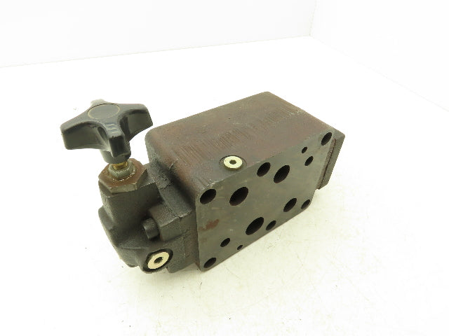 Vickers F3DGX062FL60 Hydraulic Reducing Valve Stack System 2000PSI