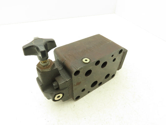 Vickers F3DGX062FL60 Hydraulic Reducing Valve Stack System 2000PSI