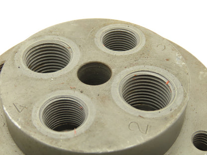 Bini DA 060/04 Rotary Manifold Hydraulic 4 Channel 6000PSI Ports 3/8" & 1/2"NPT