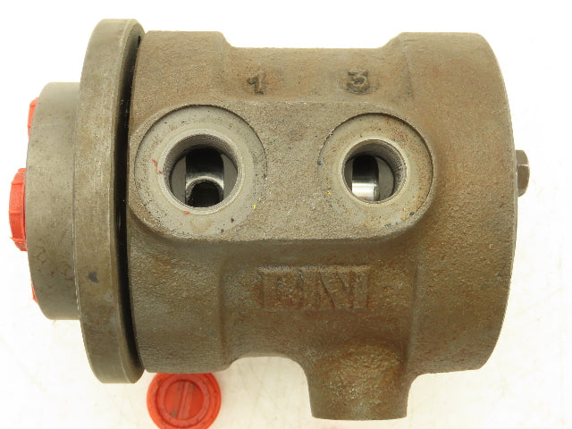 Bini DA 060/04 Rotary Manifold Hydraulic 4 Channel 6000PSI Ports 3/8" & 1/2"NPT