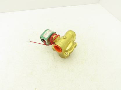 Asco 8210B78 Solenoid Valve 1"NPT 10-300PSI 120VAC 50-60 Hz 16.7 Watts