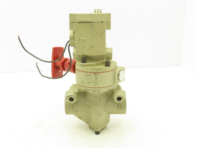 ROSS 2773A6082 Solenoid Valve W/Lockout 1"NPT 15-145PSI 120VAC 50-60Hz