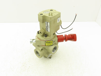 ROSS 2773A6082 Solenoid Valve W/Lockout 1"NPT 15-145PSI 120VAC 50-60Hz