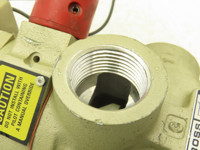 ROSS 2773A6082 Solenoid Valve W/Lockout 1"NPT 15-145PSI 120VAC 50-60Hz