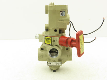 ROSS 2773A6082 Solenoid Valve W/Lockout 1"NPT 15-145PSI 120VAC 50-60Hz