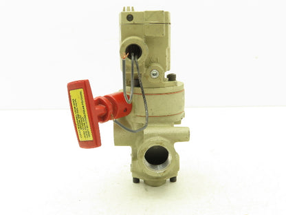 ROSS 2773A6082 Solenoid Valve W/Lockout 1"NPT 15-145PSI 120VAC 50-60Hz