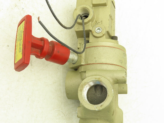 ROSS 2773A6082 Solenoid Valve W/Lockout 1"NPT 15-145PSI 120VAC 50-60Hz