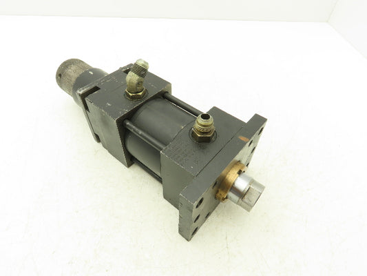 Parker 3L Series Hydraulic Cylinder 3.25"Bore 1.5" Adjustable Stroke 1300psi
