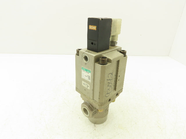 CKD CVS31-15AX460 Coolant Control Valve 24VDC 1/2"npt Air-Operated 7MPa 1000psi