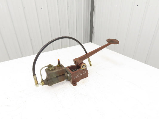 MICO 03-020-485 Hydraulic Master Brake Cylinder 2-Stage with Foot Pedal 90psi