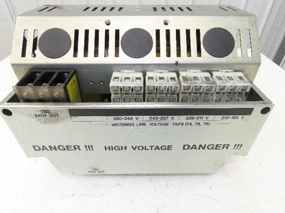 Haas 32-5822B Transformer CNC Power Supply HV 260/195V LV 120/240V 1 & 3PH Rev C