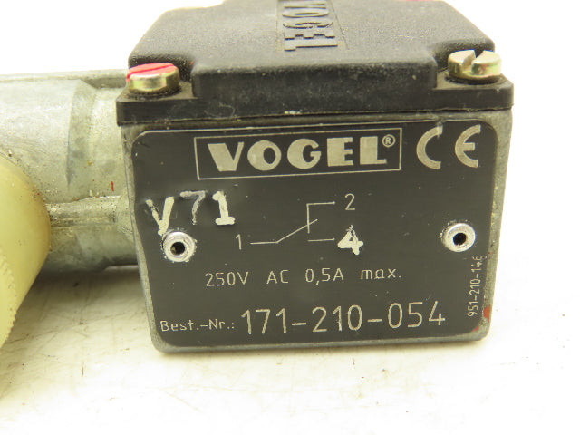 Vogel 171-210-054 Flow Monitor 500-800 cm3/min Connections M10x1 & M18x1.5