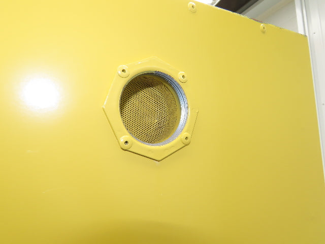 Eagle 4510 Flammable Liquid Safety Cabinet Yellow Dual Door 45 Gal Self Closing