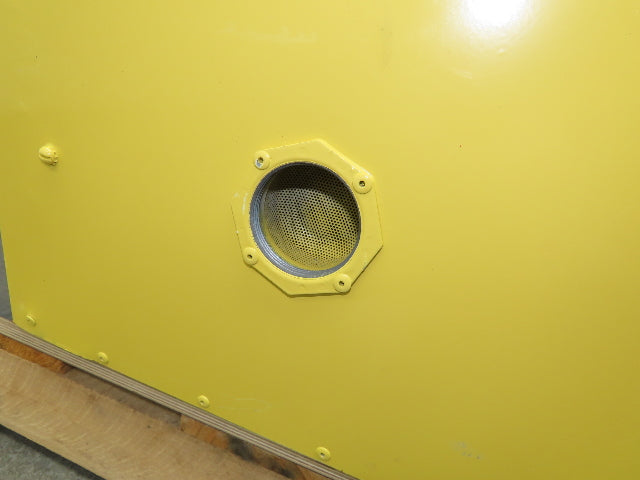 Eagle 4510 Flammable Liquid Safety Cabinet Yellow Dual Door 45 Gal Self Closing