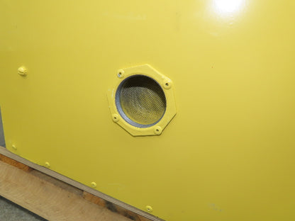 Eagle 4510 Flammable Liquid Safety Cabinet Yellow Dual Door 45 Gal Self Closing