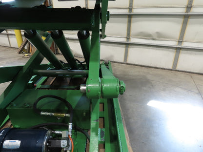 Hydraulic Lift Table 10000lb 5 Ton 102" Travel 78x48" 3Ph 5Hp Leeson Mobile