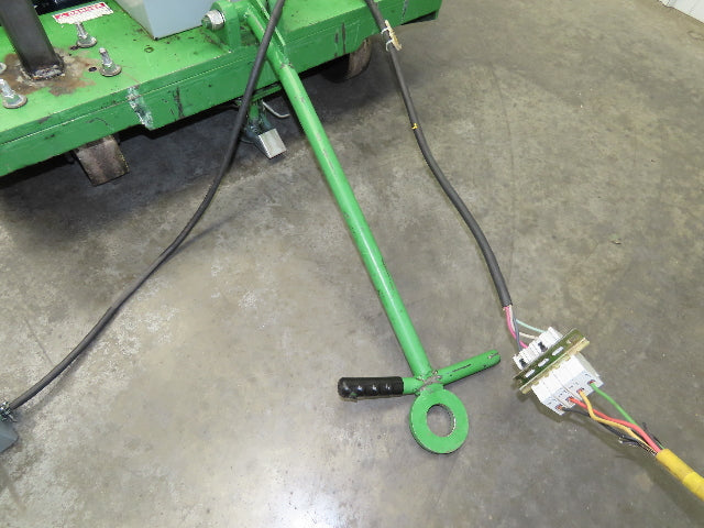 Hydraulic Lift Table 10000lb 5 Ton 102" Travel 78x48" 3Ph 5Hp Leeson Mobile