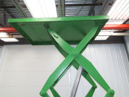Hydraulic Lift Table 10000lb 5 Ton 102" Travel 78x48" 3Ph 5Hp Leeson Mobile